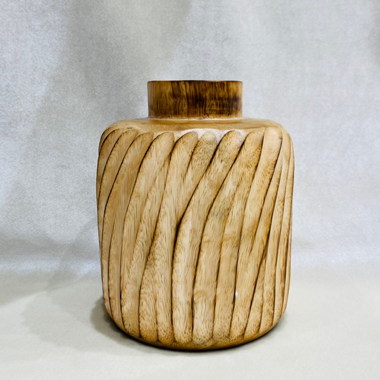 Elegant Round Wooden Pots – Perfect for Home Décor & Gardening