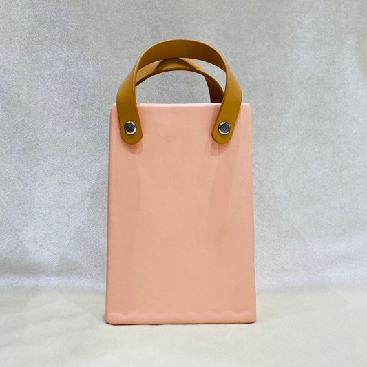 Elegant Pink Ceramic Flower Pots – Vase-Shaped for Stylish Décor